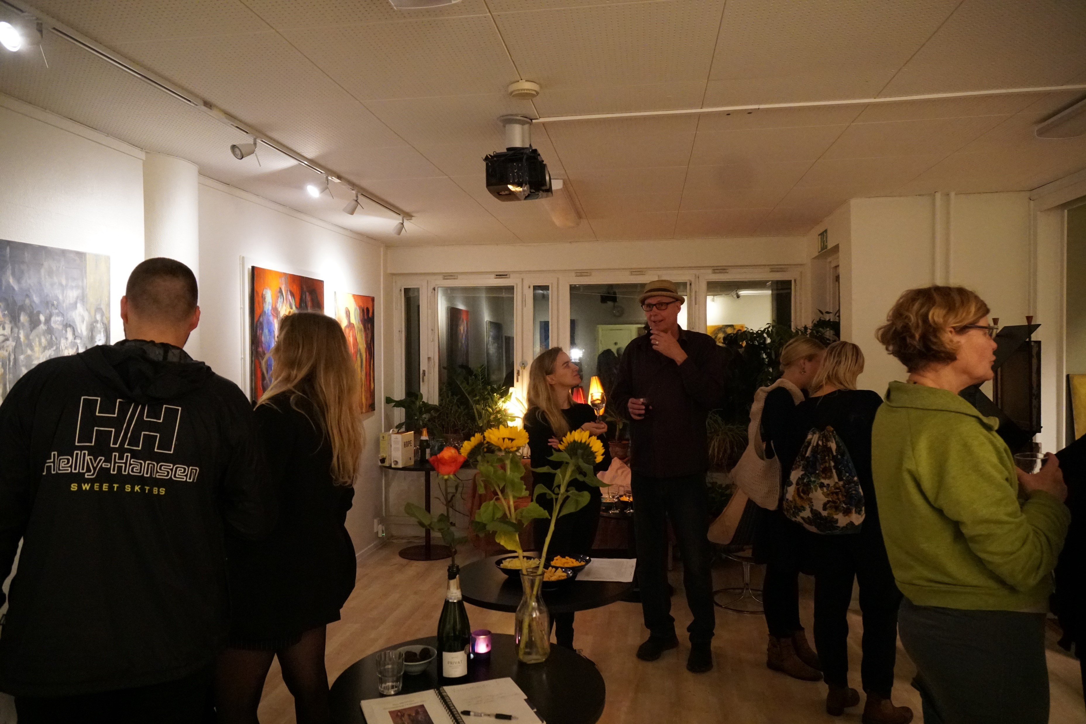 Vernissage, oktober 2022 på Stegen